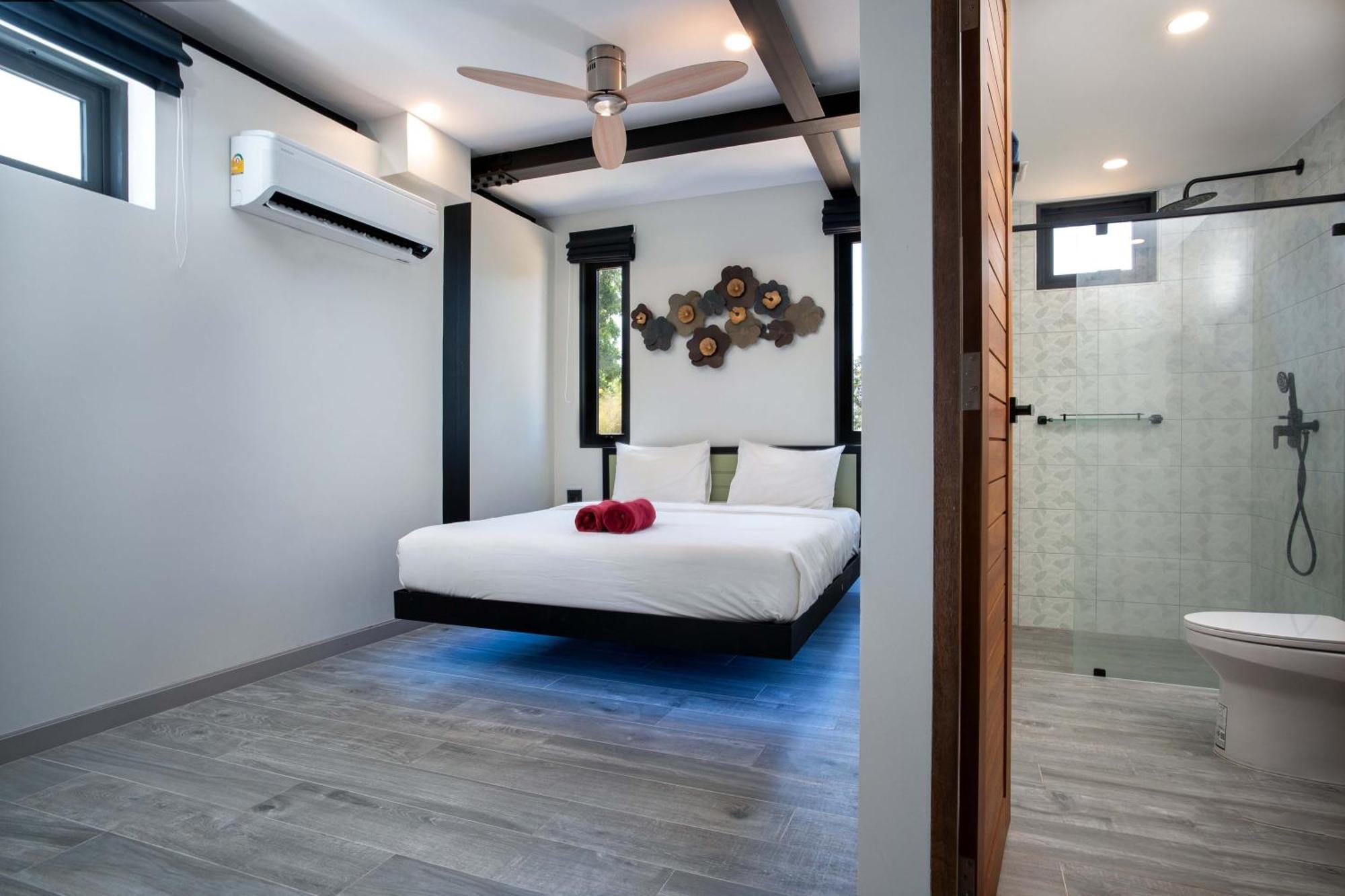 Trendy Loft-Style 4Br Pool Villa Sunset Garden 7 Ban Saiyuan Exterior photo